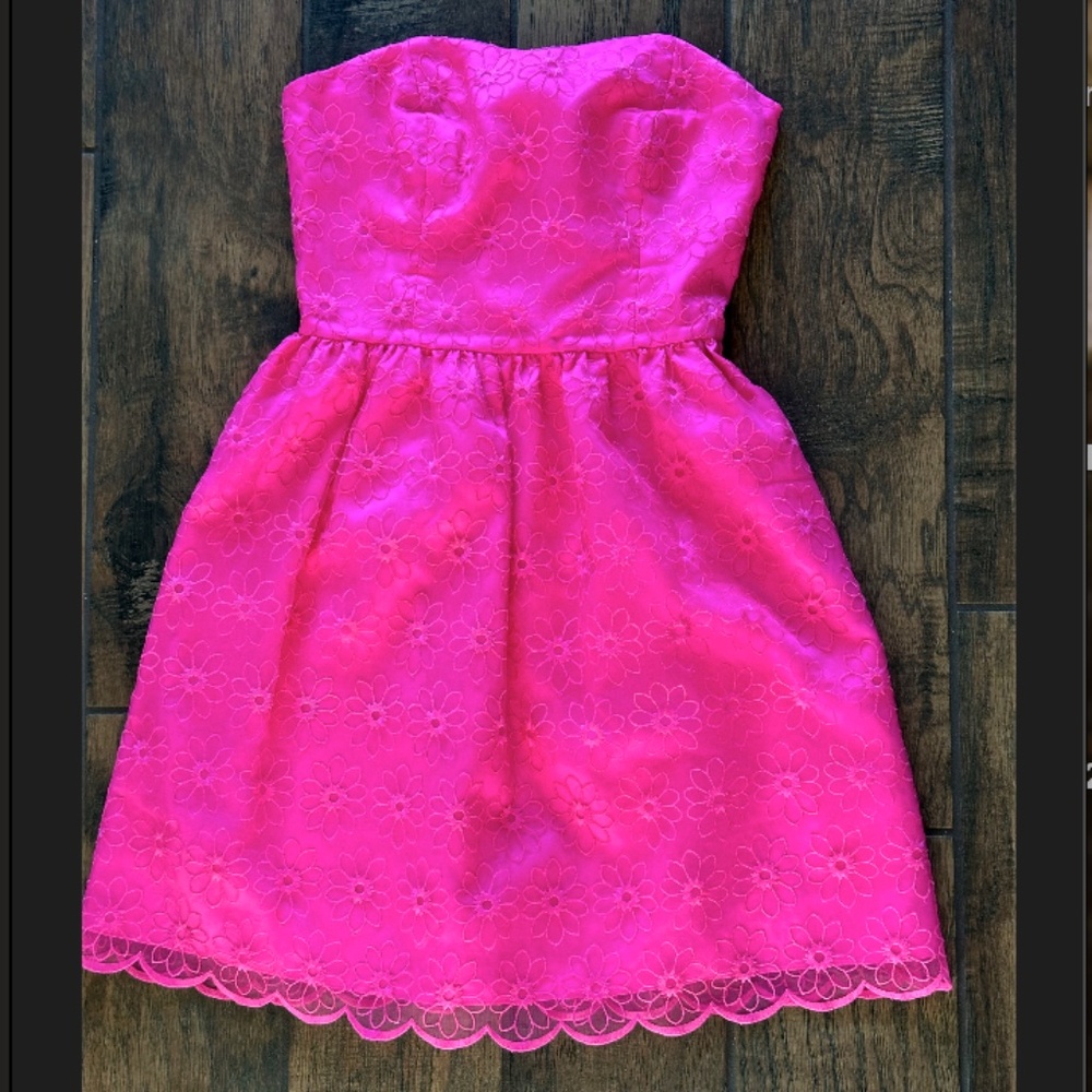 Lilly Pulitzer Payton Savvy Floral Organza Dress | 2